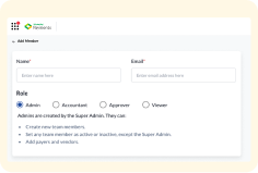Multiple ways to onboard vendors illustration