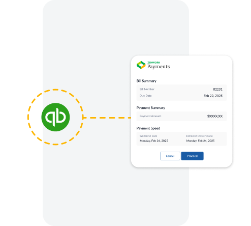 ACH and check payments illustration